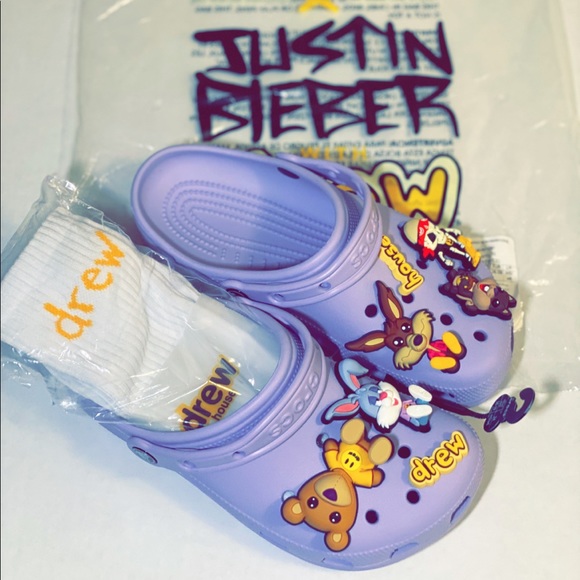 CROCS Shoes Justin Bieber X Crocs X Drew House Poshmark